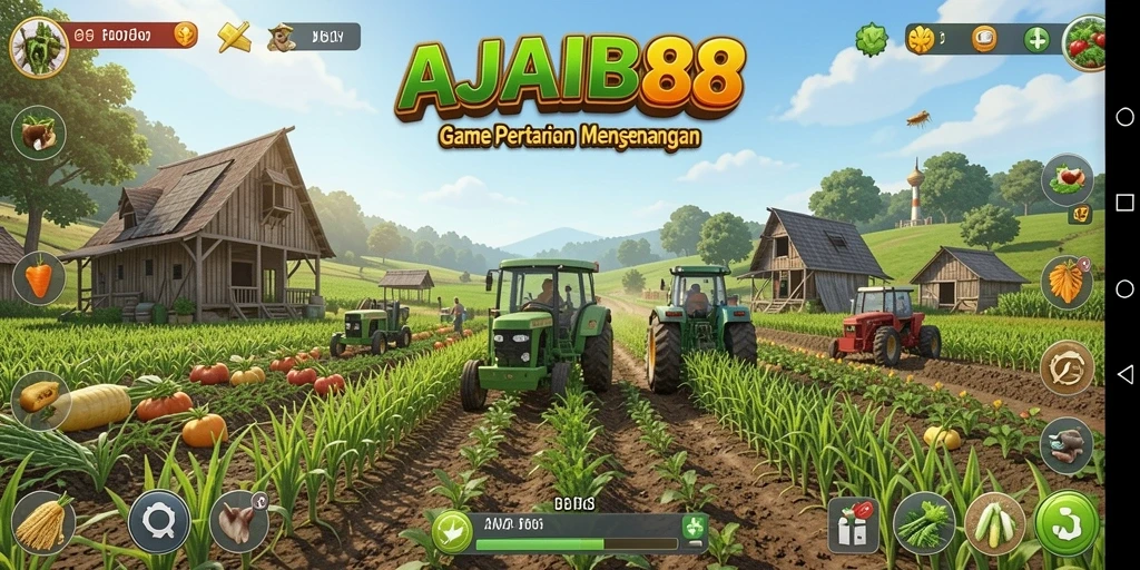 Tangkapan layar AJAIB88 menampilkan petani yang sedang merawat tanamannya.