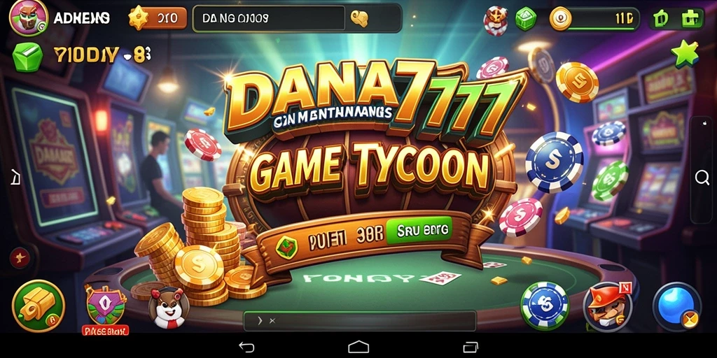 Screenshot menunjukkan aksi dalam DANA777 di dunia Tycoon yang menarik.