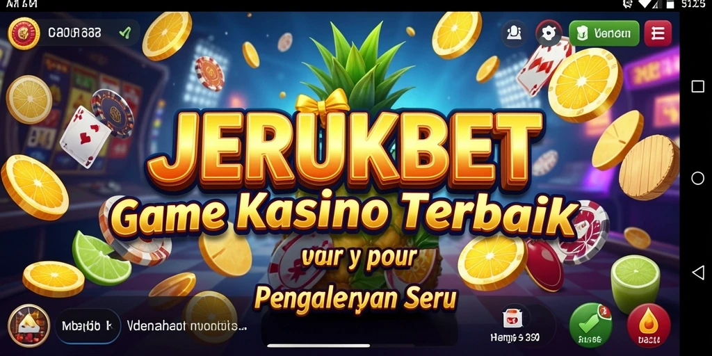 Tampilan gameplay seru dari aplikasi Kasino JERUKBET.