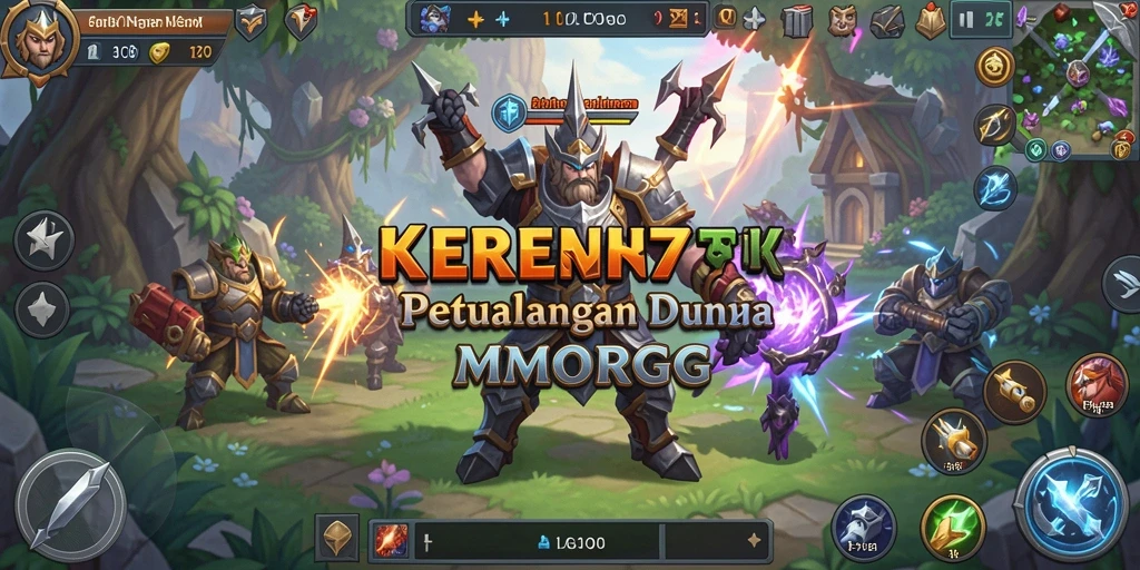 Gameplay seru di dunia fantasi KEREN77.