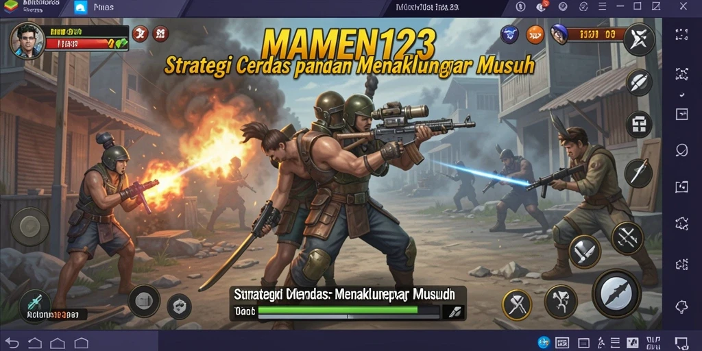 Tampilan gameplay MAMEN123 dengan elemen strategi menarik.