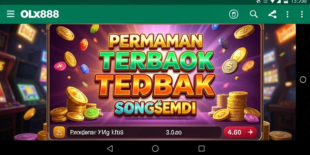 Tampilan gameplay Slot yang mengasyikkan di OLX888.