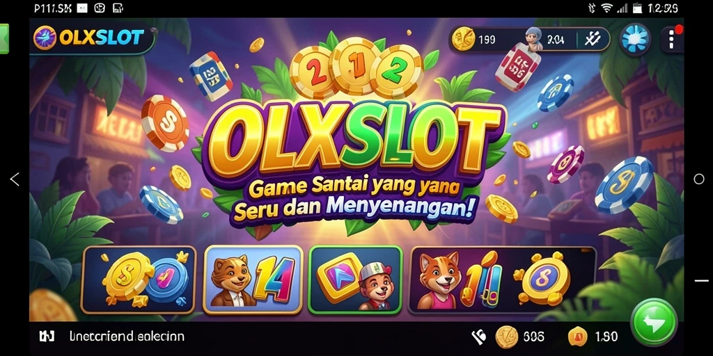 Tampilan gameplay OLXSLOT yang menarik dan penuh warna.