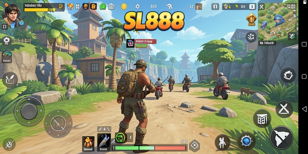 Tampilan gameplay SL888 yang memukau dan interaktif.