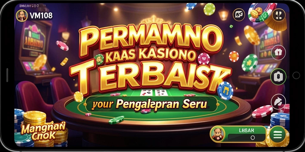 Tampilan gameplay seru dan mendebarkan di VM108.