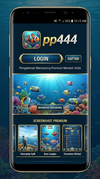 Tangkapan layar aplikasi pp444 yang menunjukkan antarmuka pengguna yang intuitif.